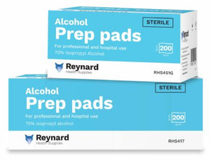 Reynard Alcohol 70% Prep Pad Wipes - Medsales