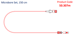 Tuta Microbore Extension Set 150cm Tubing - Medsales