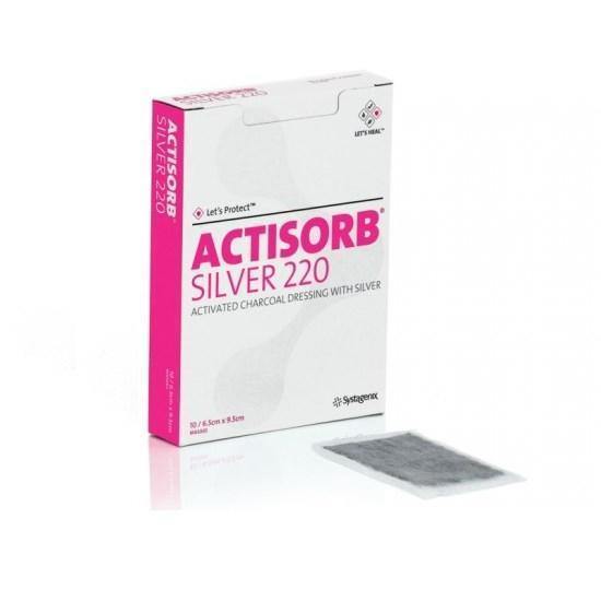 Actisorb Plus 25 Charcoal/Silver Dressing - Medsales
