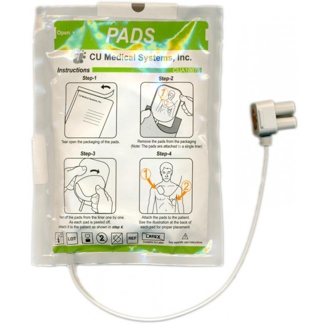 Adult AED Defib Pads for CU-SP1/SP2 - Medsales