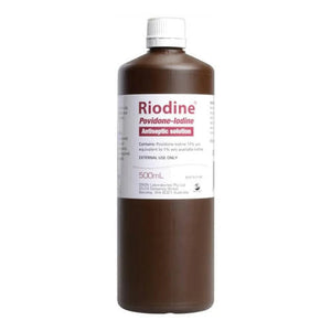Betadine / Riodine Solution 500ml - Medsales