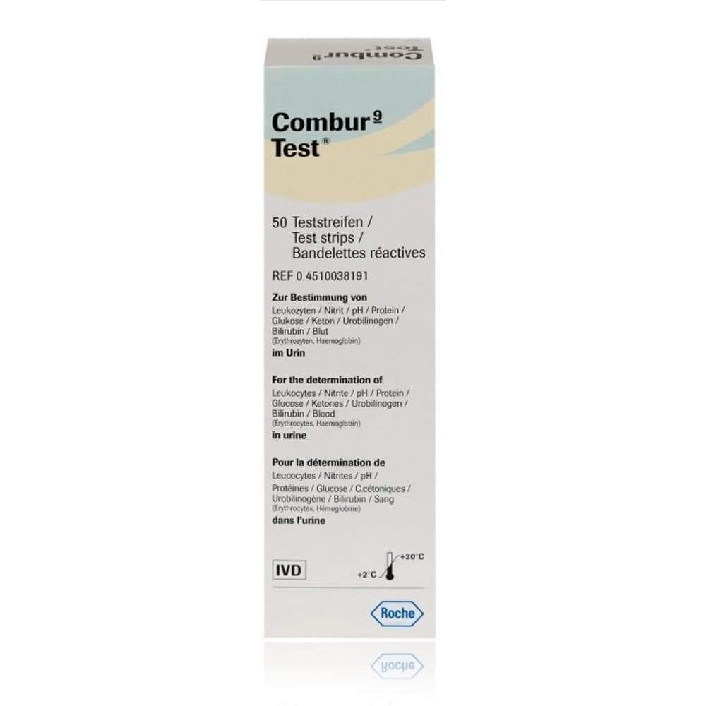 Combur 9 Urine Test - Box 100 - Medsales