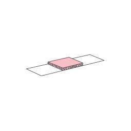 Dressing Polymem Pink Adhes Island 2.5x8cm Box 20 - Medsales