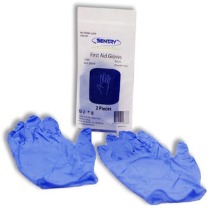 Gloves Nitrile P/F Large First Aid 2pk (1 Pair) - Medsales