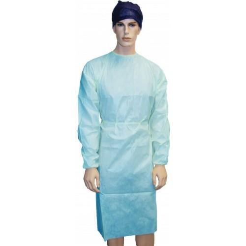 Isolation Gown Blue - Impervious Box 50 - Medsales