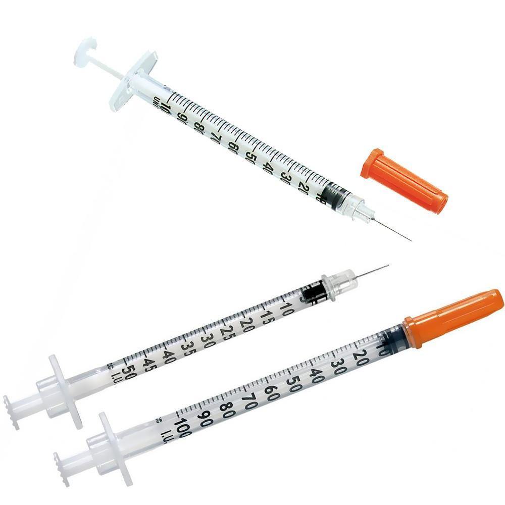Syringe BD 1ml 29G x 12.7mm Insulin Needle - Medsales