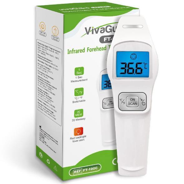 Thermometer Non-Contact Forehead VivaGuard - Medsales