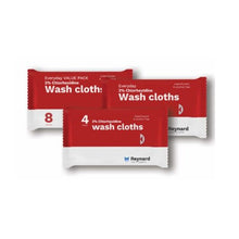 Wipes 2% Chlorhexidine Wash Cloths Pkt 4 - Medsales