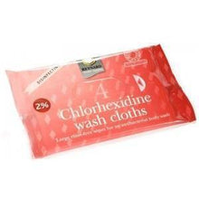 Wipes 2% Chlorhexidine Wash Cloths Pkt 4 - Medsales